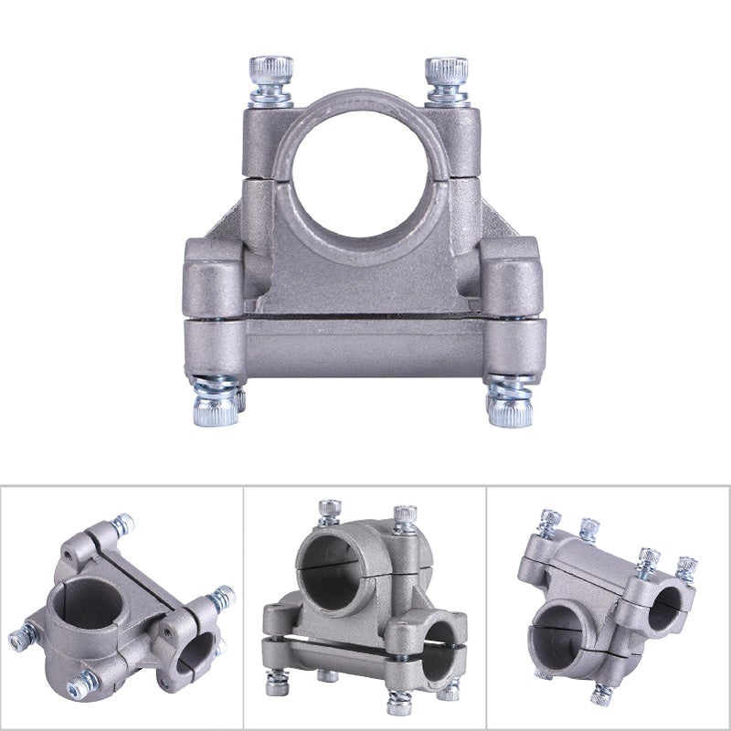 Hongzer Handle Bracket Clamp with Bolts, Handle Bracket Clamp Handheld Holder for Strimmer Trimmer Brushcutter Tube, Gardening Accessories(28mm) - Image 3